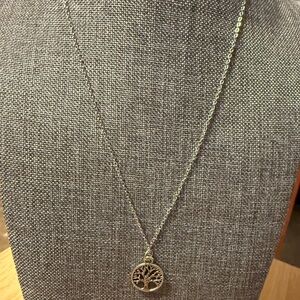 Tree of Life Pendant Necklace in Silver